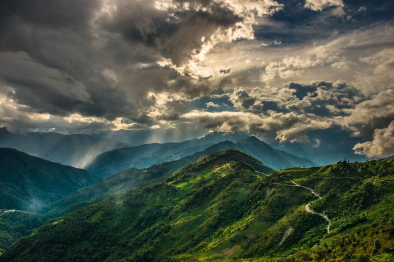 Trekking and Village Visit Over Chin Mountain